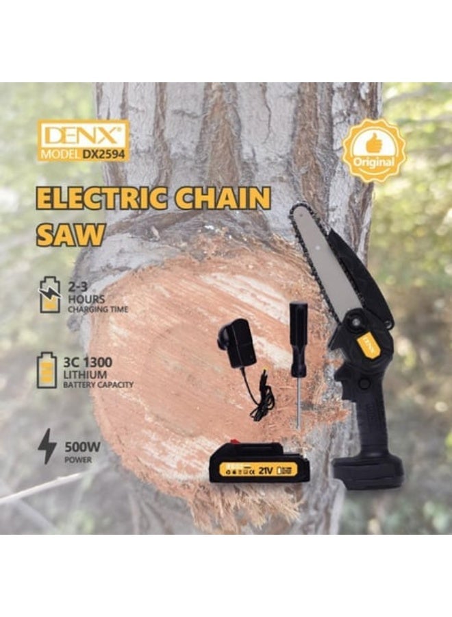 Denix Electric chainsaw, operates for 2-3 hours continuously, 500W, DX2594 - Image 4
